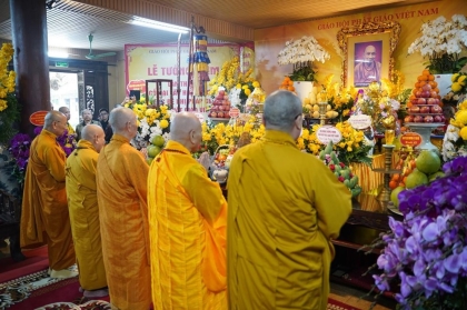 Lễ tưởng niệm 19 năm ngày Đức Đệ nhị Pháp chủ GHPGVN viên tịch